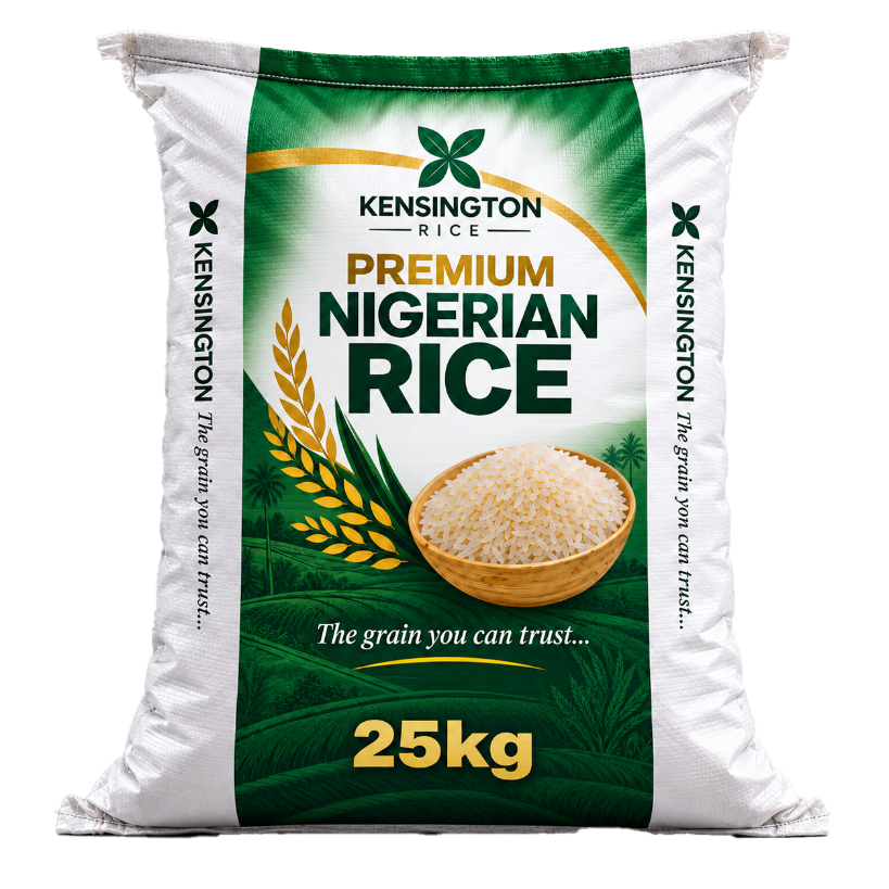 Kensington® Nigerian Premium Parboil Rice, 25kg