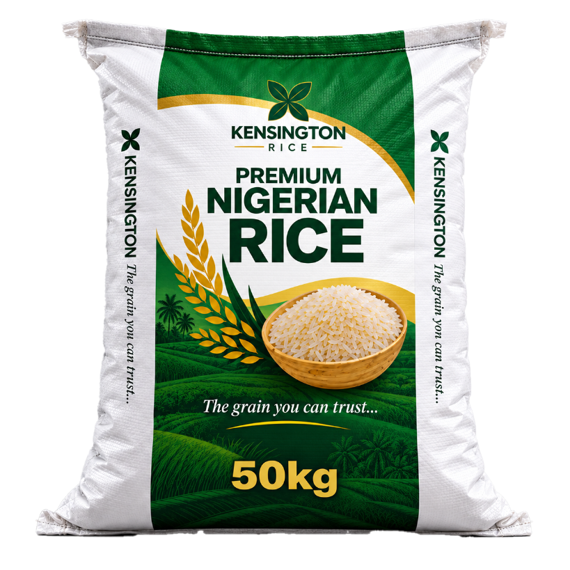 Kensington® Nigerian Premium Parboil Rice, 50kg