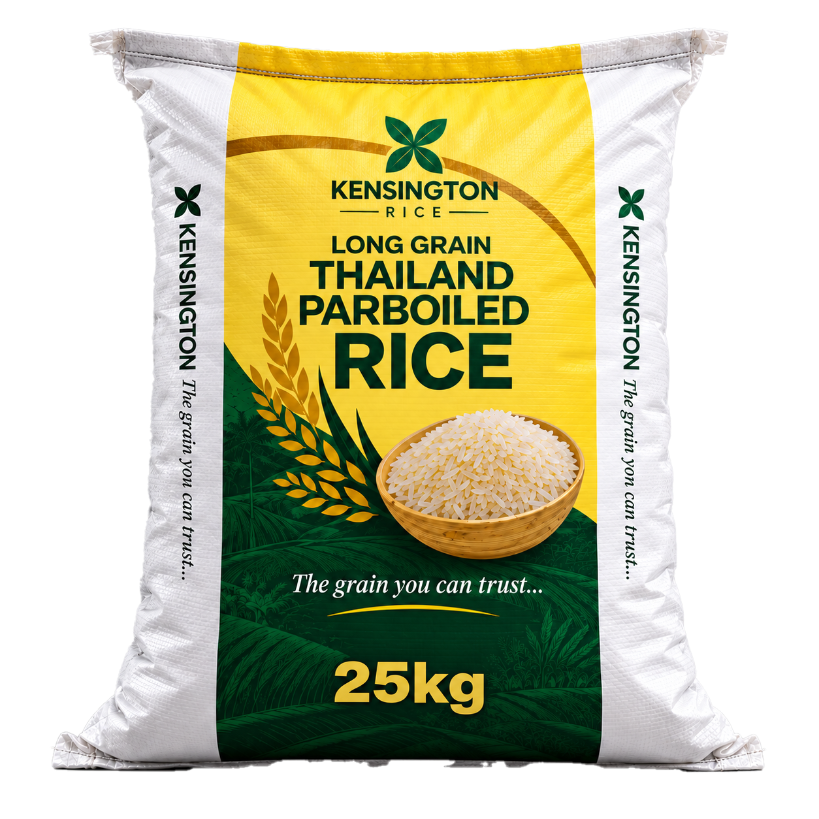 Kensington® Thailand Long Grain Parboil Rice 25kg bag